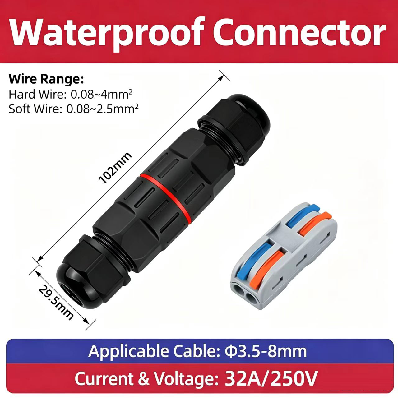 Konektor Kabel Sambungan Cepat - Outdoor Lighting Extension Cord ulasan dan harga