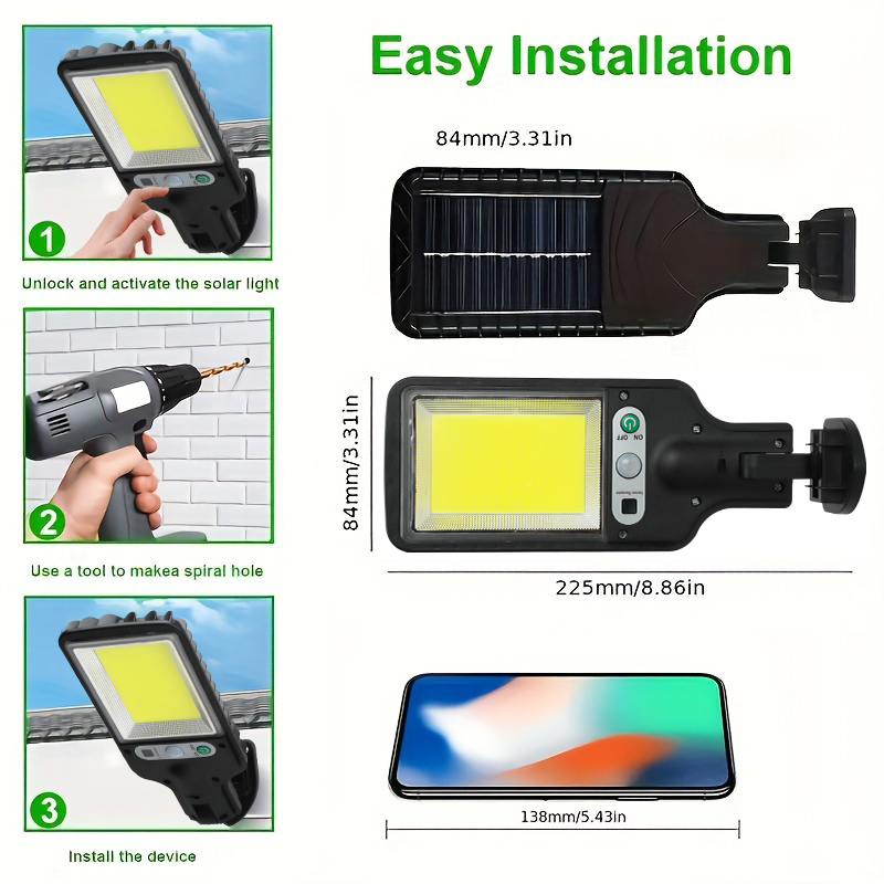 Lampu Sensor Gerak Tenaga Sury - Outdoor Lighting Front Yard ulasan dan harga