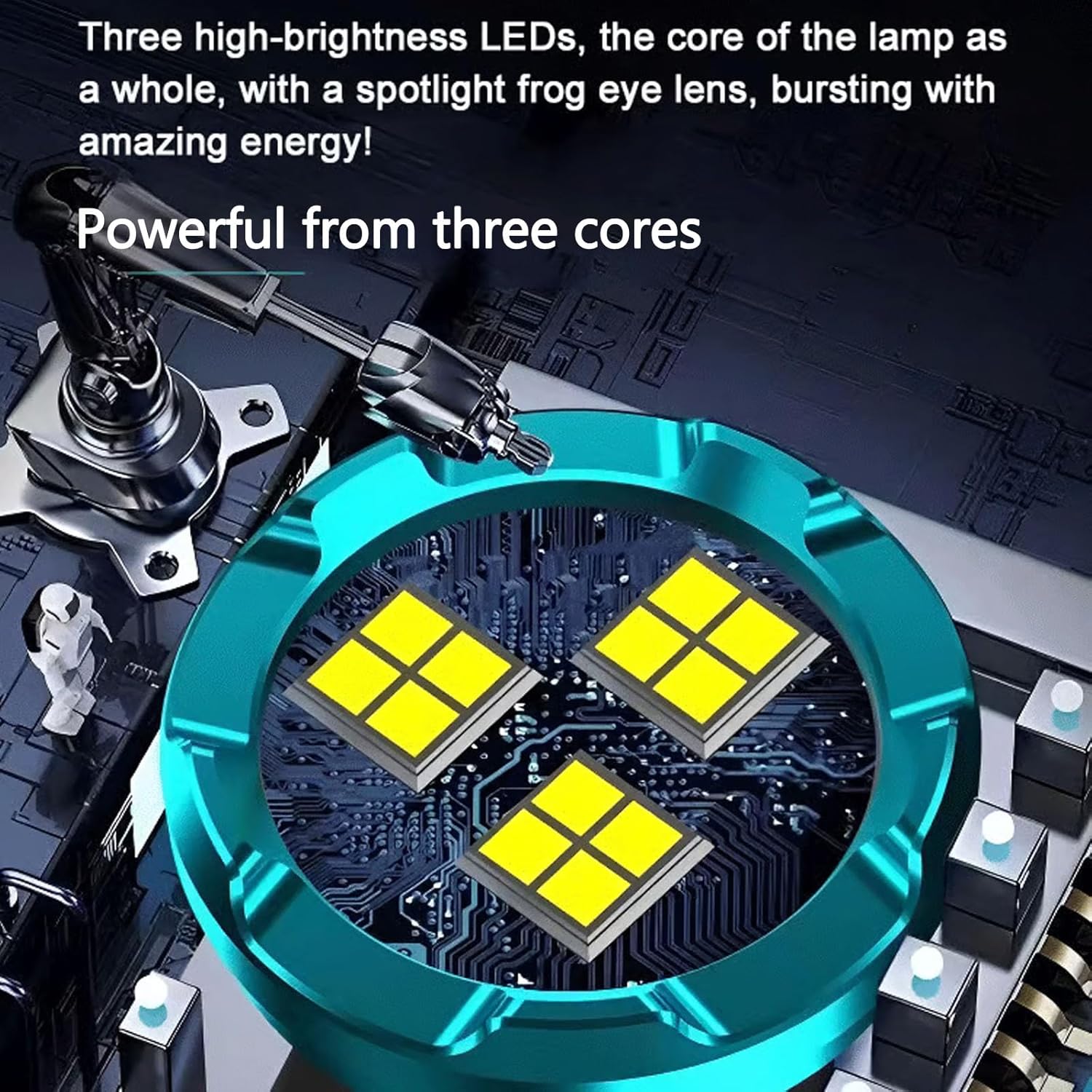 Senter Taktis Daya Tinggi 3LED - Outdoor Lighting Diy ulasan dan harga