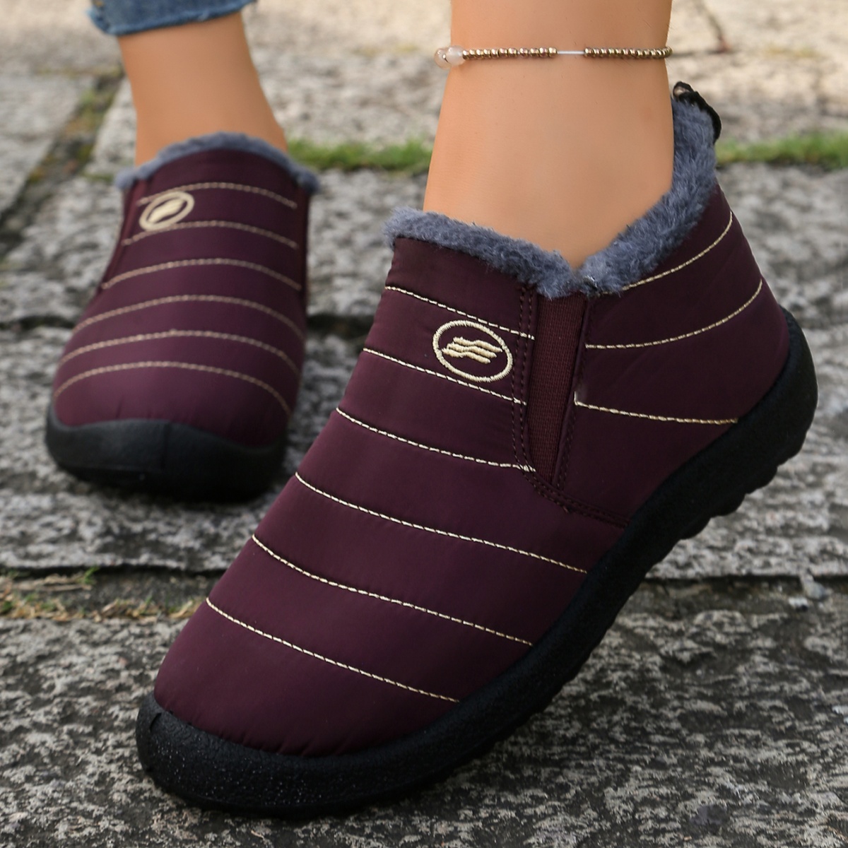 Sepatu Bot Salju Pria Berlapis - Outdoor Lighting Online ulasan dan harga