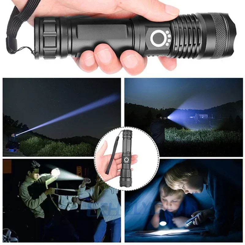 Senter Led XHP70 Daya Tinggi U - Outdoor Lighting Diy ulasan dan harga
